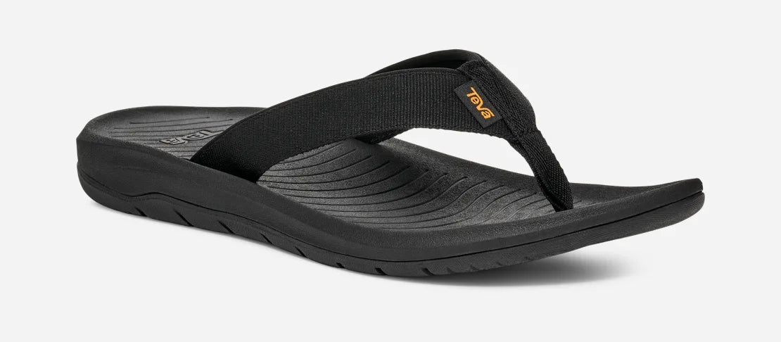 Men's Hurricane Flip-Flop - Black – The Woolly Mammoth