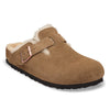 Men's Boston Shearling Suede Leather - Dark Tea