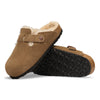 Men's Boston Shearling Suede Leather - Dark Tea