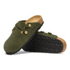 Blair Suede Leather - Thyme (Narrow)