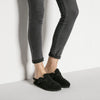 Boston Shearling Suede Leather - Black