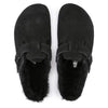 Boston Shearling Suede Leather - Black