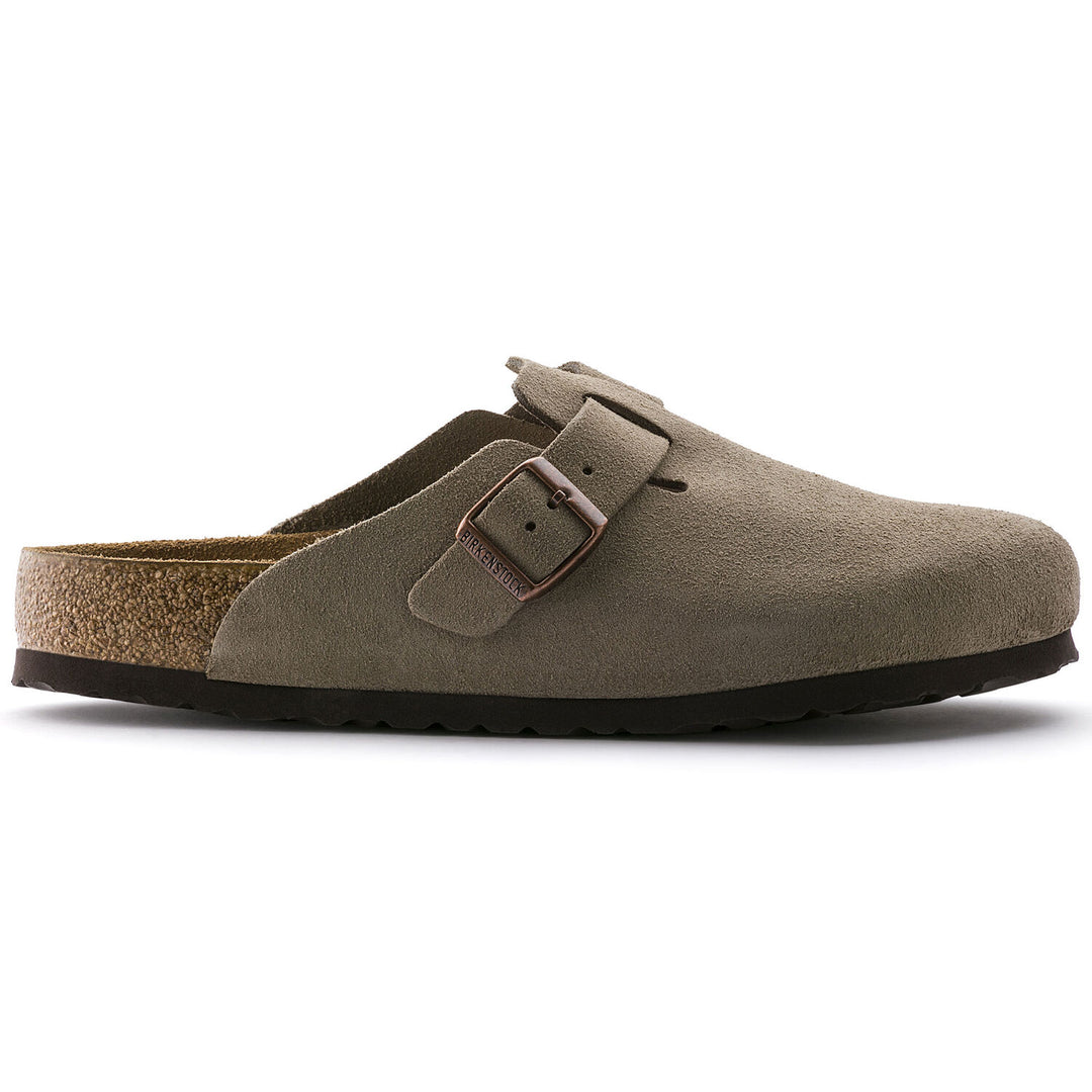 Boston SFB Suede Leather - Taupe – The Woolly Mammoth